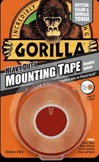 Gorilla heavy duty double-sided mounting tape