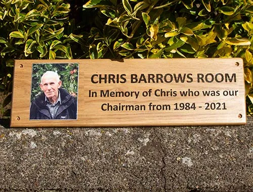 We can inser full colour images into wood, stone or corian Inserted Full Colour Image