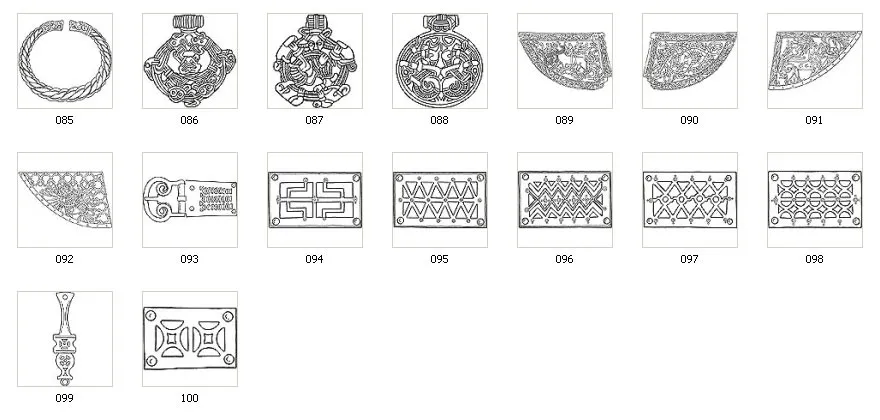 Authentic viking designs