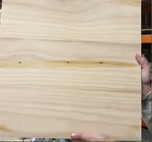 Example of sanded sign with water damage due to drilling by customer