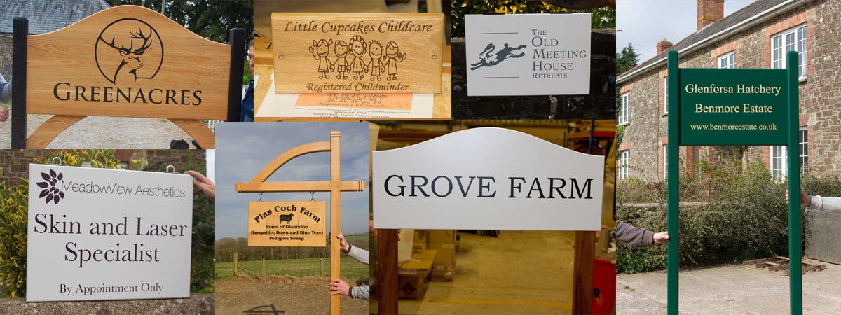 Here at The Sign Maker we have a wide range of wooden signs to suit your business. 