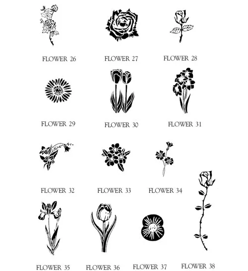 More Flower Motifs