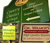 Sign Boards for business - with or without posts
