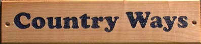 wooden name plate - Font - Souvenir