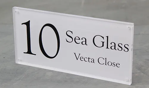 House Address Sign