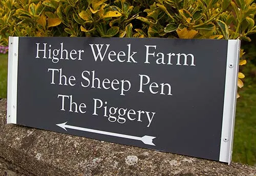 T-Channel Sign for Posts