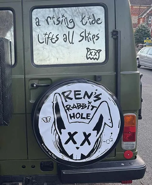 Soft Printed Wheel Cover