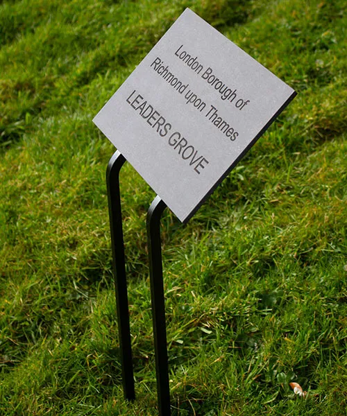Our blacksmith makes all kind of iron work Wrought Iron Tree Stakes