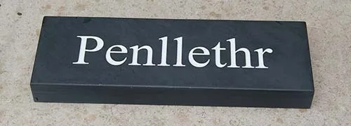 Thick Slate Sign
