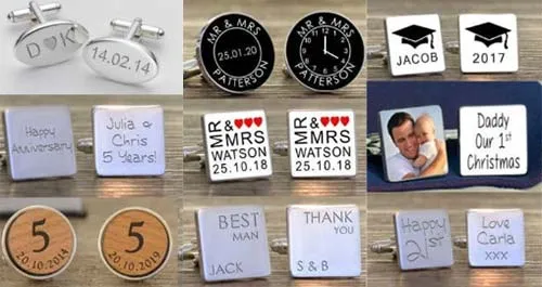 Personalised Cufflinks