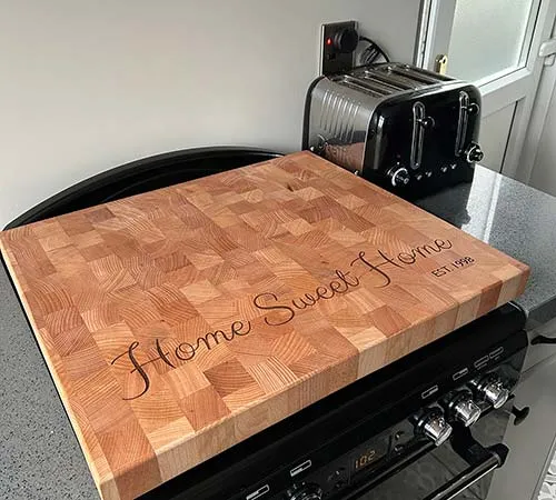 Large Butcher Block Chopping Board