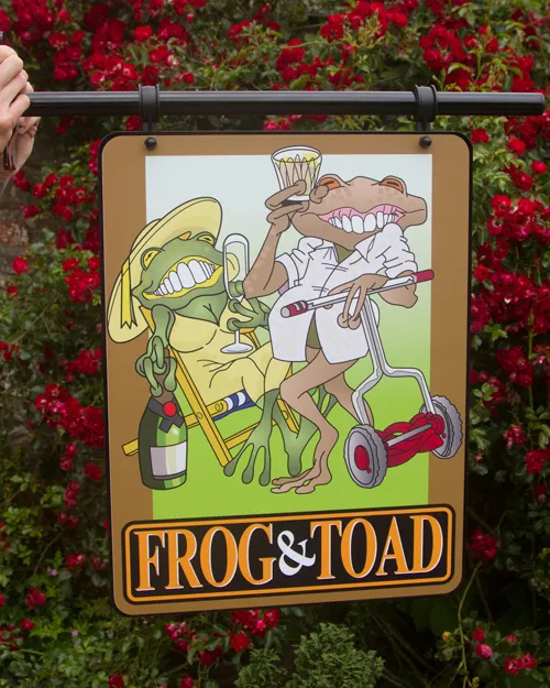 Home pub sign