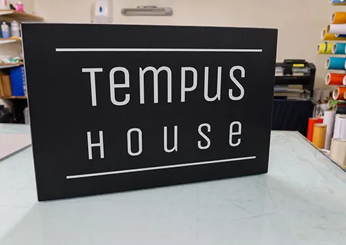 Large Fibreglass House Sign