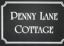 Reflective House Sign