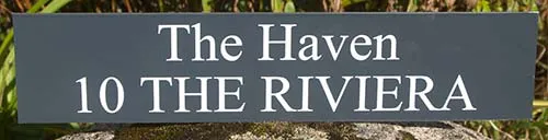 House Address Sign