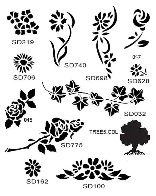 Trres and Fowers Images