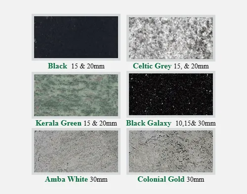 Granite Colours