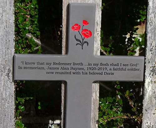 Slate Grey Corian Cross