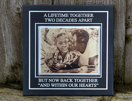 Porcelain Photo Plaque