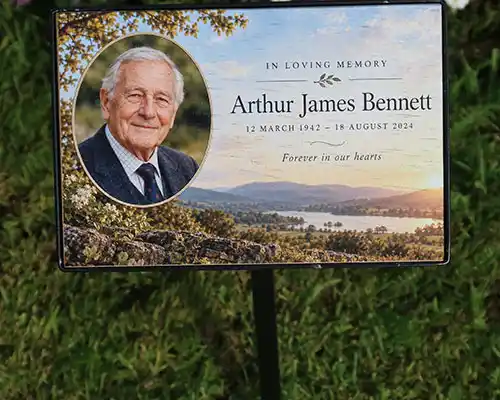 Oak Plaque with Full Colour Print