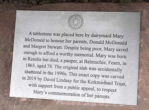 Large laser etched plaque