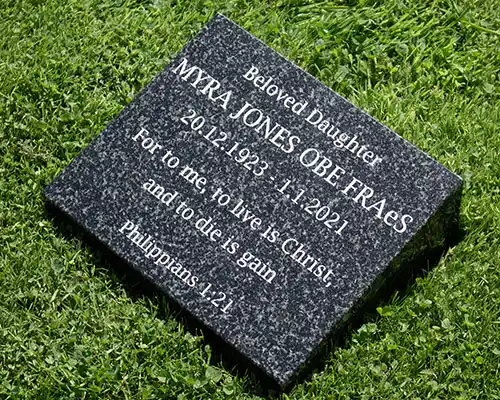Polished Granite Wedge