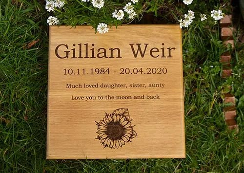 Wooden Lawn Memorial