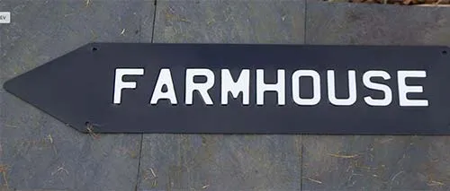 Embossed and Enamelled Arrow