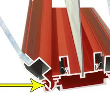 Waterproof, wear resistant integrated hinge system. Hinge Free