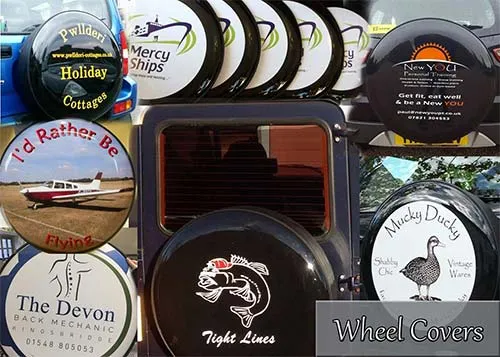 Buy wheel covers from our online shop now. Personised Wheel Covers