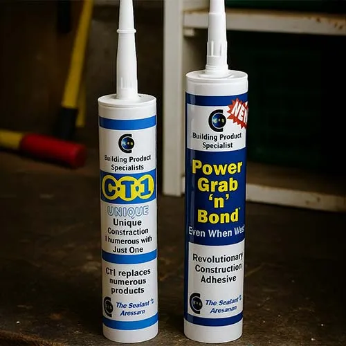Image showing adhesives CT1 and Power Grab n Bond