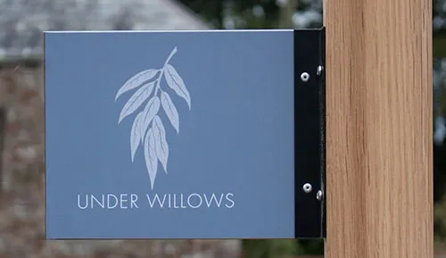 Simple Projecting Sign