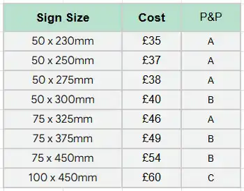 Printed Slate Prices