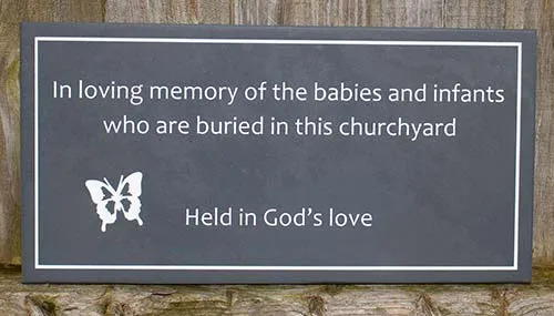 Slate Sign with Border