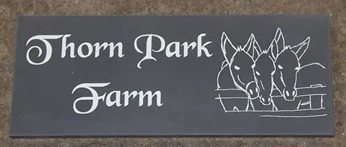 Images can be added to the sign.