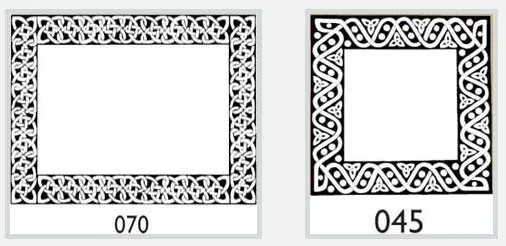 This is jest two of the many Celtic border designs Celtic Border Examples