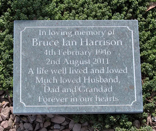 Lakeland Green Slate Memorial