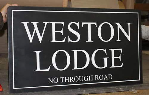Large Slate Sign
