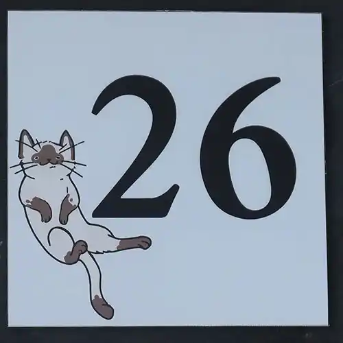 Cat Number Sign