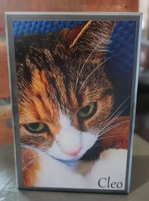 Printed Full Colour Pet Memorial