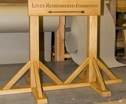 Free Standing Large Sign