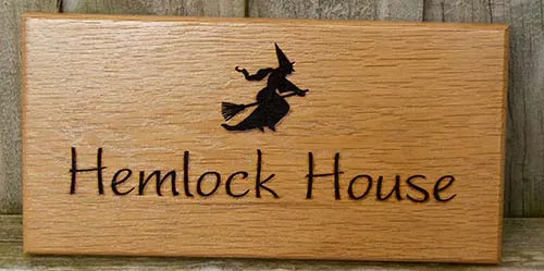 Oak House Sign