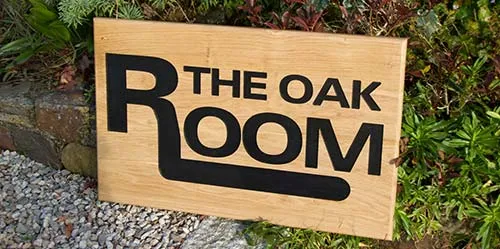 Large Oak Signs