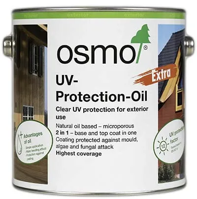 Long lasting oil but takes ages to dry. Osmo Oil