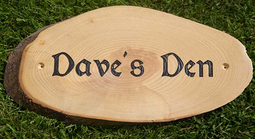Rustic Sign for Man Shed