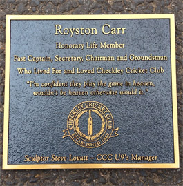 Bronze Memorial Plaques