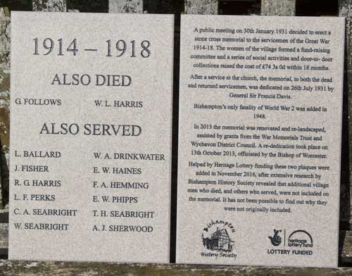 Corian war memorial