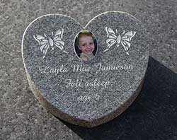 Celtic grey heart shaped wedge with porcelain plaque attached. Celtic grey heart shaped wedge with porcelain plaque attached.