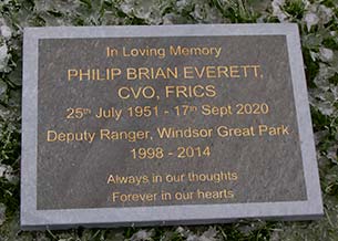 Lakeland green slate memorial tablet.