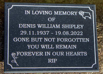 Memorial plaque with meaningful motifs. Memorial plaque with meaningful motifs.